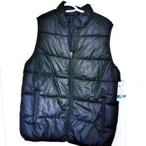 Old Navy black vest, kids size XL fits S&M